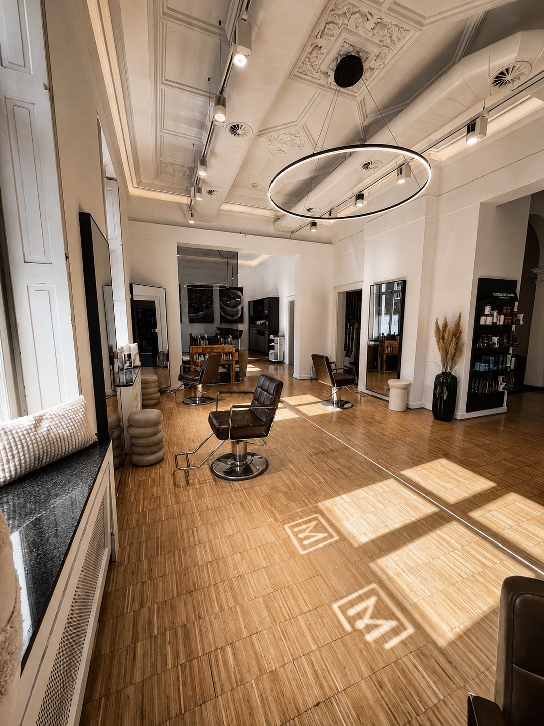 Einblick in den Salon Max Friseure in Emsdetten